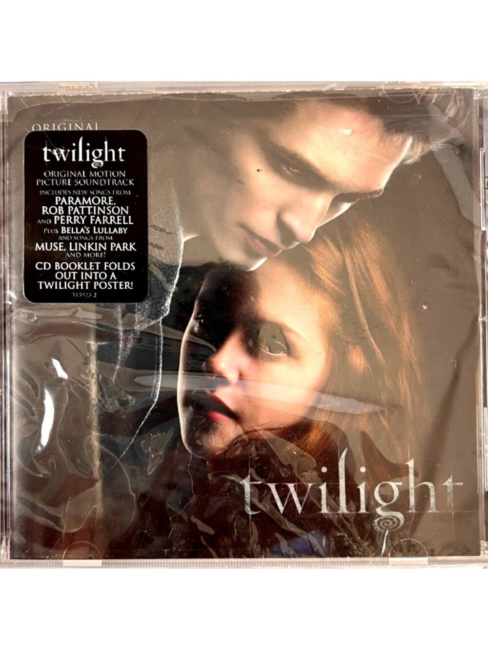 Twilight Movie Soundtrack CD 2008 Sealed Poster Paramore Muse Linkin Park
